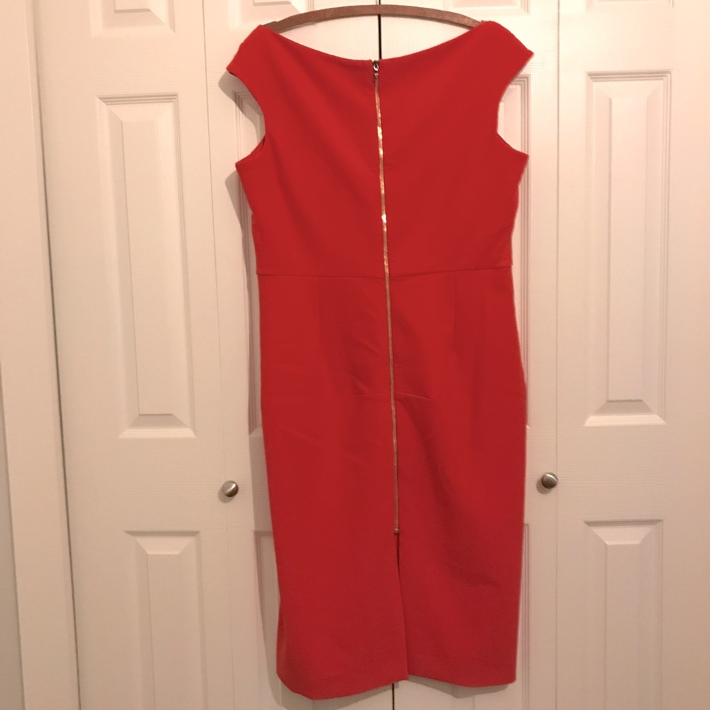 🎉 Roland Mouret red Matlock dress - Picture 7 of 11
